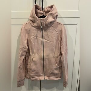 Lululemon zip-up Hoodie - Blush Pink